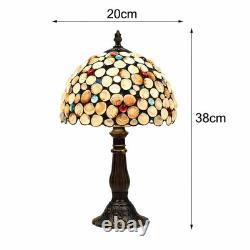 Handcrafted Tiffany-Style Shell TableLamp
