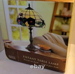 Handmade Stained Glass Hummingbird Tiffany Style Table Lamp Accent Lamp H 18