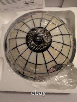 Handmade Stained Glass Hummingbird Tiffany Style Table Lamp Accent Lamp H 18