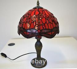 High Quality + Popular Tiffany Style Art Deco Stained Glass Desk Table Lamp
