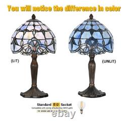 HomeBeauty TL0006 Tiffany Lamp Baroque Design Stained Glass Table Lamp