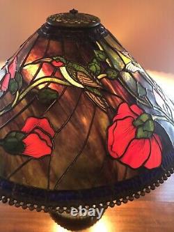Hummingbird Stained Glass lamp Shade