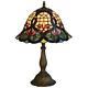 Kliving 12 Barking E27-60w Antique Brass Tiffany Table Lamp/stained Glass Shade