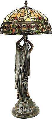 Katlot Lucina of Light Stained Glass Lamp