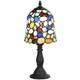 L10729 Colored Cobblestone Tiffany Style Stained Glass Table Lamp With 6-inch