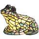 L10829 Frog Table Lamp Tiffany Style Stained Glass Accent Night Light For Hom