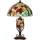L10883 Tiffany Style Stained Glass Table Lamp Double Lit For Home Decor 16wx2