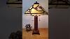 M1698 Mission Style Stained Glass Table Lamp Video
