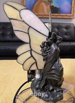 Meyda Tiffany 50429 Butterfly Fairy Stained Glass / Tiffany Tiffany Glass Lamp