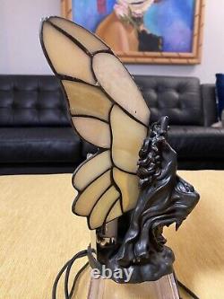 Meyda Tiffany 50429 Butterfly Fairy Stained Glass / Tiffany Tiffany Glass Lamp