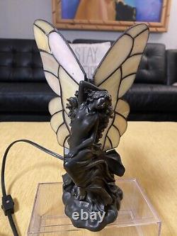 Meyda Tiffany 50429 Butterfly Fairy Stained Glass / Tiffany Tiffany Glass Lamp