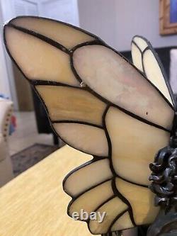 Meyda Tiffany 50429 Butterfly Fairy Stained Glass / Tiffany Tiffany Glass Lamp