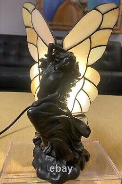 Meyda Tiffany 50429 Butterfly Fairy Stained Glass / Tiffany Tiffany Glass Lamp