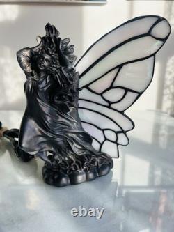 Meyda Tiffany Fairy Stained Glass Butterfly Wing Accent Lamp 8 Tested