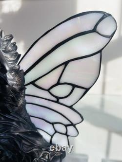 Meyda Tiffany Fairy Stained Glass Butterfly Wing Accent Lamp 8 Tested