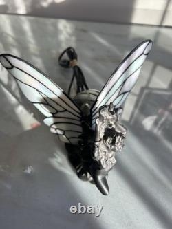 Meyda Tiffany Fairy Stained Glass Butterfly Wing Accent Lamp 8 Tested