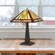 Mission Design Multi Color Stained Glass Tiffany Style Table Lamp