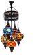 Mosaic Chandelier Lamp 5 Turkish Globe Stained Glass Lantern Home Lighting New