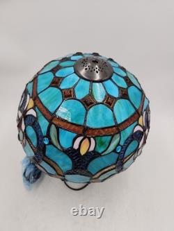 NEW Tiffany Lamp 12 Victorian Style Stained Glass 12 x 19.5
