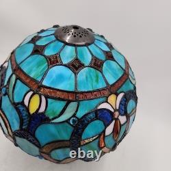 NEW Tiffany Lamp 12 Victorian Style Stained Glass 12 x 19.5