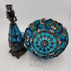 NEW Tiffany Lamp 12 Victorian Style Stained Glass 12 x 19.5