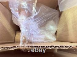 NEW VTG Dale Tiffany tulip dragonfly lamp 21 tall 8x6base green bronze finish