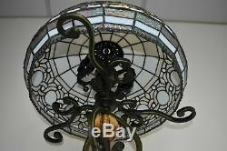 New TIFFANY Floor Lamp Antique Style Hand crafted 16 shade Lamp Bed/Living Room