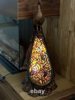 Peacock Unique Tiffany Style Lamp