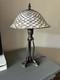Quoizel Stained Glass Tiffany Lamp Fish Scaled 19 In Table Lamp Vintage Scallop