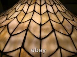 RARE 2 Colour Creations Timeless Serenity Tiffany Table Lamps by Tania Bricel