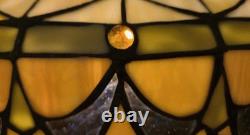 RARE 2 Colour Creations Timeless Serenity Tiffany Table Lamps by Tania Bricel