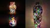 Randam Art Light And Color Painted Glass Lamps