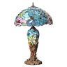River Of Goods Fantastic Feodora Stained Glass Double Lit Table Lamp