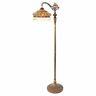 River Of Goods Stained Glass Parisian Side Arm Floor Lamp