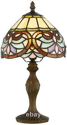 Robert Louis Tiffany 13 1/2 High Marie Art Glass Table Lamp