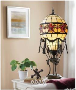 SALE Stained glass balloon table lamp
