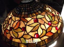 STAINED GLASS 18 Round Lamp Shade Hanging 18l