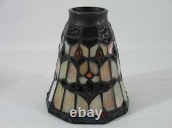 Set 4 Tiffany Style Stained Glass Lamp Replacement Shades Bell Shape Slag Set 4 Tiffany Style Stained Glass Lamp Replacement Shades Bell Shape Slag