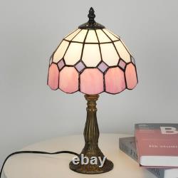 Skyblaze Tiffany Style Table Lamp, Stained Glass Desk Lamp, Vintage Night Lig