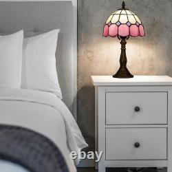 Skyblaze Tiffany Style Table Lamp, Stained Glass Desk Lamp, Vintage Night Lig