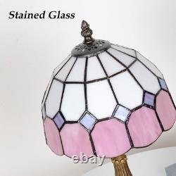 Skyblaze Tiffany Style Table Lamp, Stained Glass Desk Lamp, Vintage Night Lig
