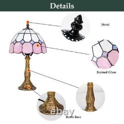 Skyblaze Tiffany Style Table Lamp, Stained Glass Desk Lamp, Vintage Night Lig