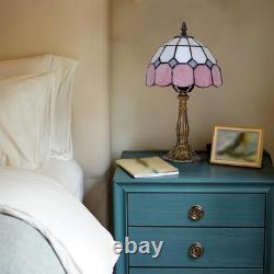 Skyblaze Tiffany Style Table Lamp, Stained Glass Desk Lamp, Vintage Night Lig