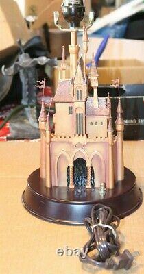 Sleeping Beauty Fantasy in the Sky Stained Glass Lamp Disneyland 50th Anniv