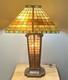 Stain Glass Tiffany Style Lamp 3 Way Lamp By Tania Blicef