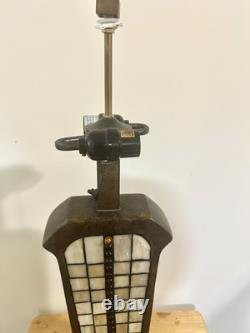 Stain Glass Tiffany style lamp 3 way lamp by Tania Blicef