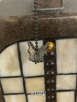 Stain Glass Tiffany style lamp 3 way lamp by Tania Blicef