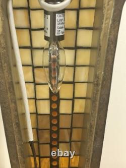 Stain Glass Tiffany style lamp 3 way lamp by Tania Blicef