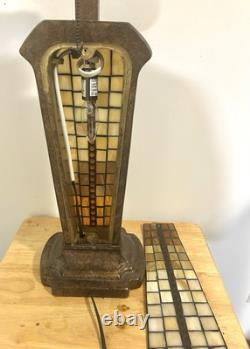 Stain Glass Tiffany style lamp 3 way lamp by Tania Blicef
