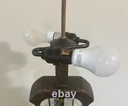 Stain Glass Tiffany style lamp 3 way lamp by Tania Blicef